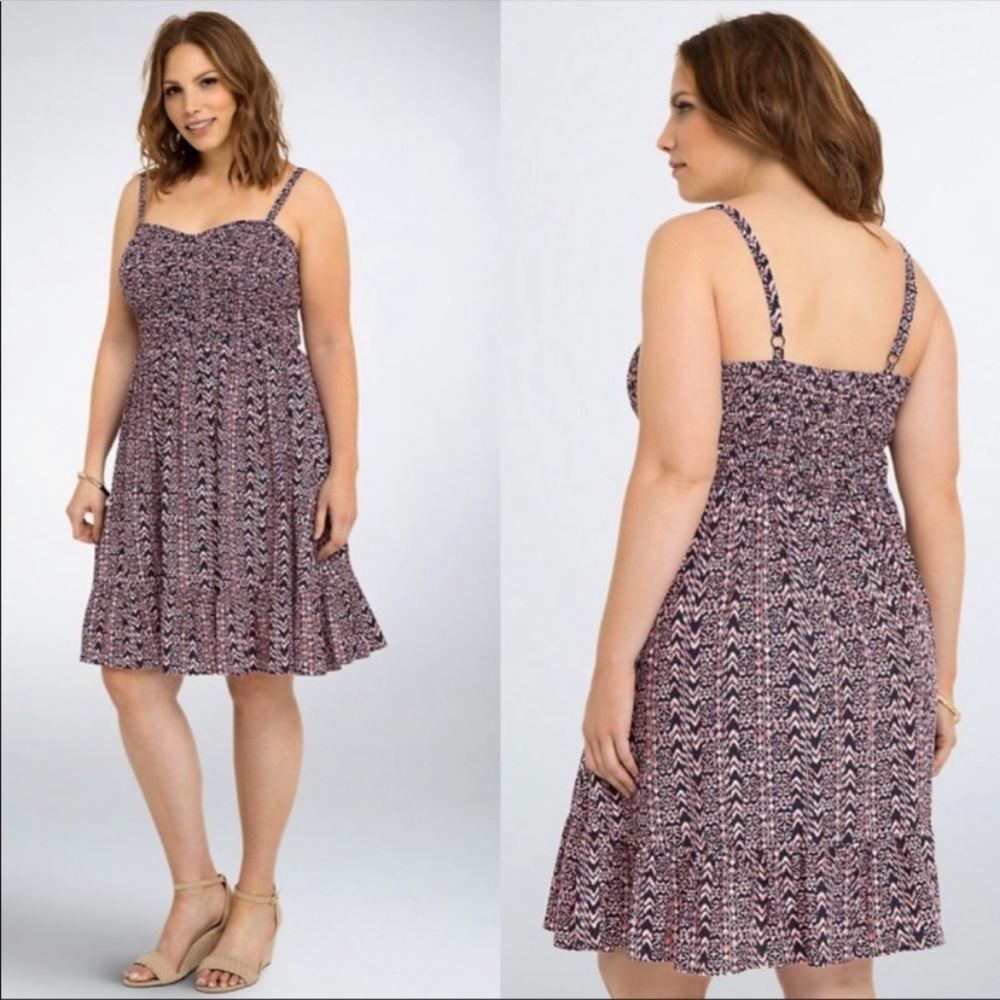 Torrid Midi Dress in Elegant Black